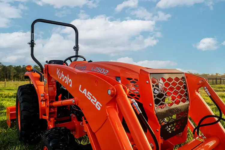 Kubota-Built Steel Chassis and Cast-Iron Front Axle Kubota-Built Steel Chassis and Cast-Iron Front Axle